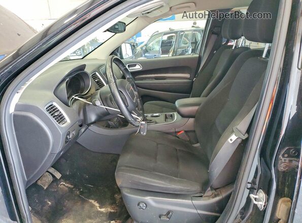 1C4RDJFG8LC309093 2020 DODGE DURANGO Black წინა სალონის ხედი