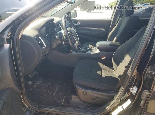 1C4RDJFG9HC921598 2017 DODGE DURANGO Black Вид салону спереду