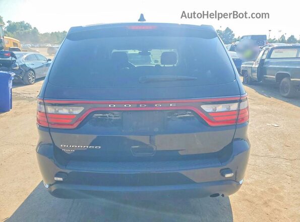 1C4RDJFG9HC921598 2017 DODGE DURANGO Black Вид ззаду