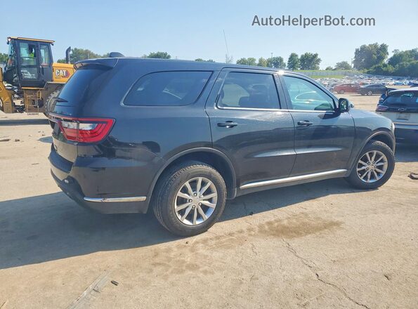 1C4RDJFG9HC921598 2017 DODGE DURANGO Black Задня права чверть