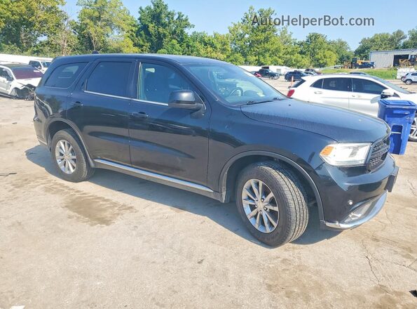 1C4RDJFG9HC921598 2017 DODGE DURANGO Black Передня права чверть