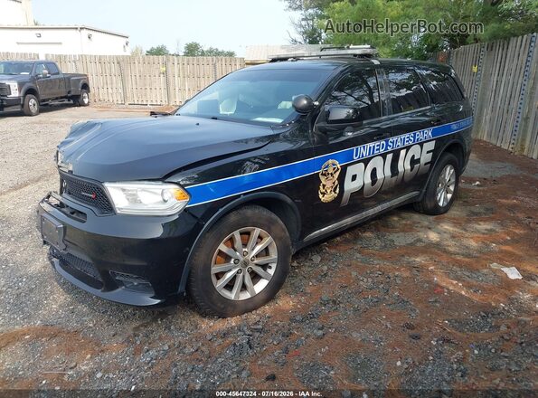 1C4RDJFG9LC369500 2020 DODGE DURANGO Черный Передняя левая четверть