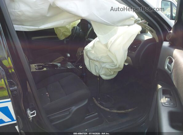 1C4RDJFG9LC369500 2020 DODGE DURANGO Черный Вид салона спереди