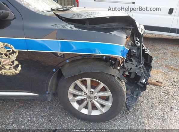 1C4RDJFG9LC369500 2020 DODGE DURANGO Черный Вид спереди