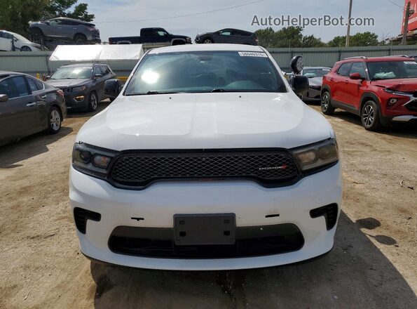 1C4RDJFG9PC567824 2023 DODGE DURANGO White Դիմացի տեսք