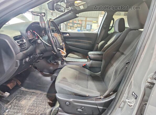 1C4RDJFG9PC577866 2023 DODGE DURANGO Gray Вид салону спереду