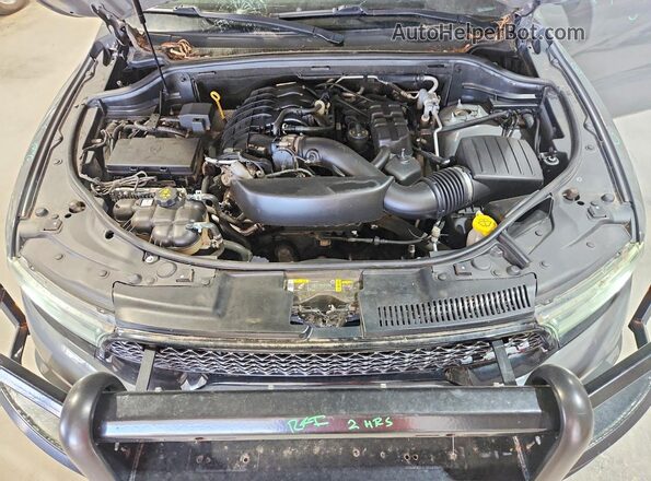 1C4RDJFG9PC577866 2023 DODGE DURANGO Gray Вид підкапотного простору