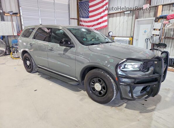 1C4RDJFG9PC577866 2023 DODGE DURANGO Gray Передня права чверть