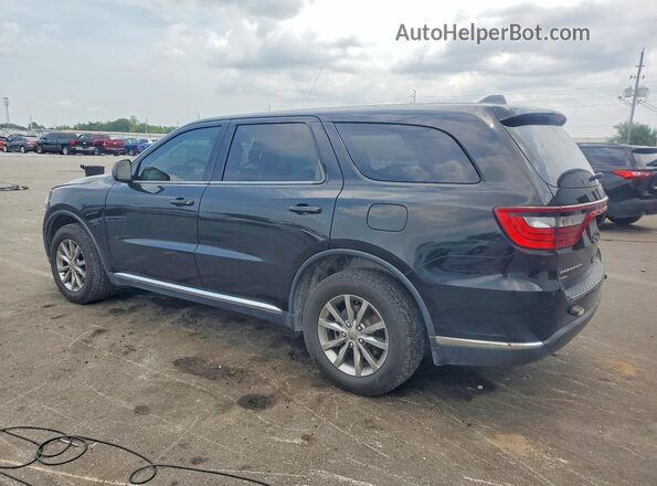 1C4RDJFGXHC744169 2017 DODGE DURANGO Black Trasero izquierdo