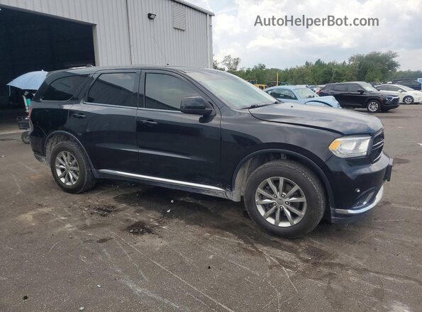 1C4RDJFGXHC744169 2017 DODGE DURANGO Black Delantero derecho