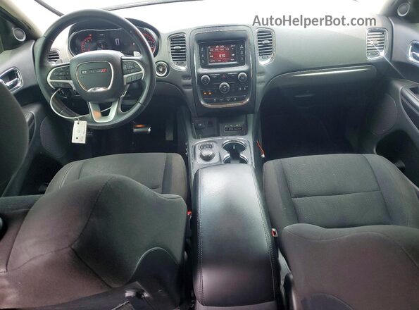 1C4RDJFGXHC744169 2017 DODGE DURANGO Black Vista del salpicadero