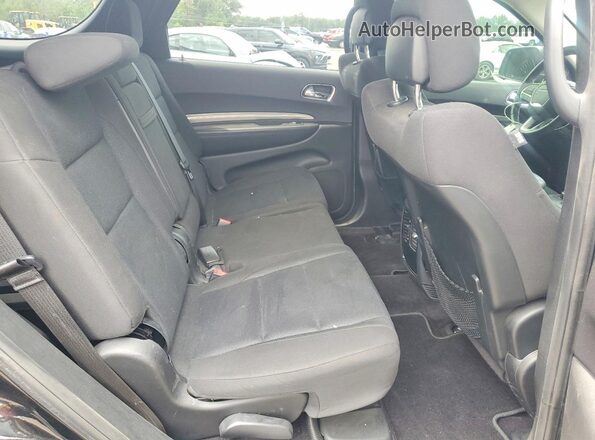 1C4RDJFGXHC744169 2017 DODGE DURANGO Black Vista interior trasera