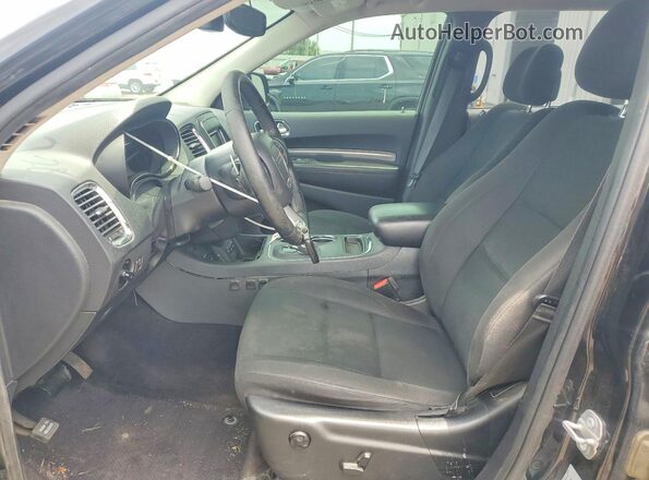 1C4RDJFGXHC744169 2017 DODGE DURANGO Black Vista interior delantera