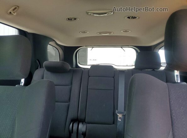 1C4RDJFGXHC744169 2017 DODGE DURANGO Black Vista de los asientos traseros