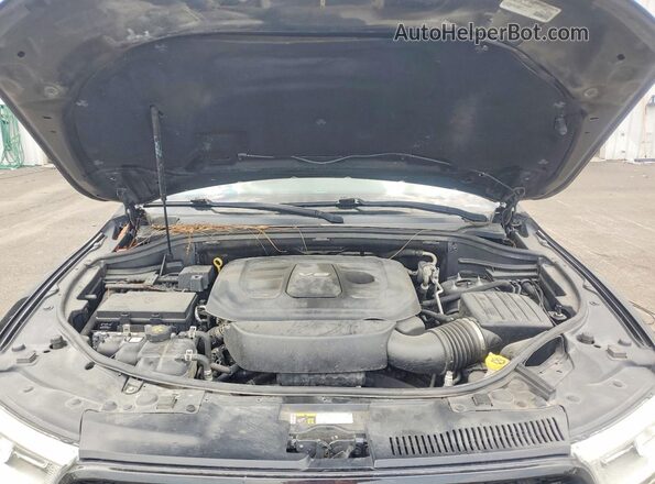 1C4RDJFGXHC744169 2017 DODGE DURANGO Black Vista del compartimento del motor