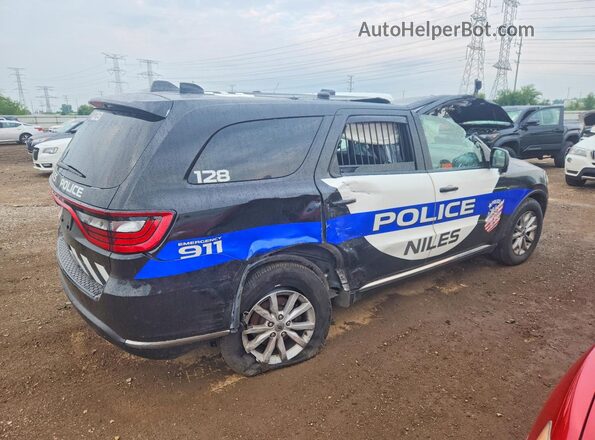 1C4RDJFGXKC764896 2019 DODGE DURANGO Black Задня права чверть