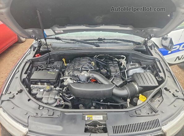 1C4RDJFGXKC764896 2019 DODGE DURANGO Black Вид підкапотного простору