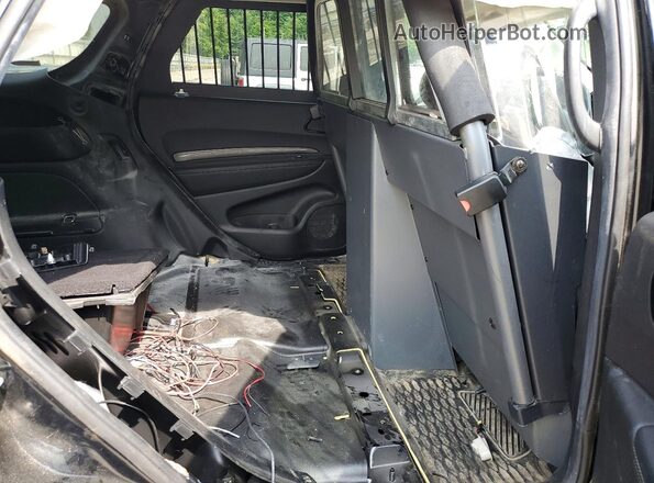 1C4RDJFGXMC695937 2021 DODGE DURANGO Black Widok tylnych siedzeń