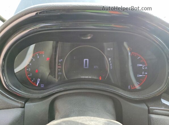 1C4RDJFGXMC695937 2021 DODGE DURANGO Black Widok zestawu wskaźników