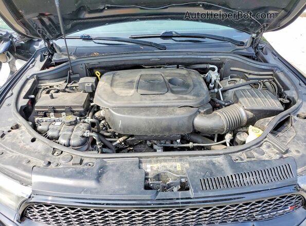 1C4RDJFGXMC695937 2021 DODGE DURANGO Black Widok wnętrza z tyłu