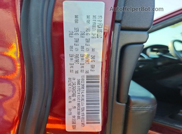 1C4RJEAG0HC674866 2017 JEEP GRAND Burgundy Vista interior de 360 grados