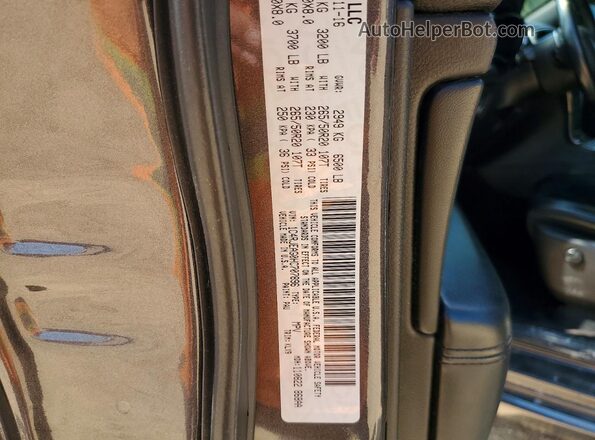 1C4RJEAG0HC707896 2017 JEEP GRAND Charcoal VIN sticker view
