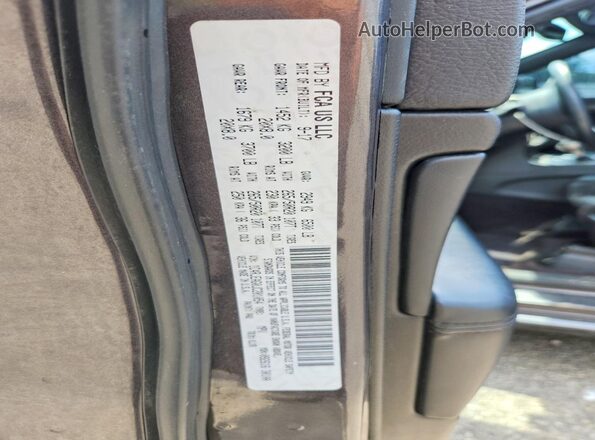 1C4RJEAG0JC201054 2018 JEEP GRAND Gray VIN sticker view