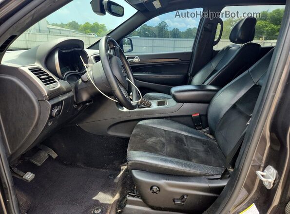 1C4RJEAG0JC201054 2018 JEEP GRAND Gray Front interior view