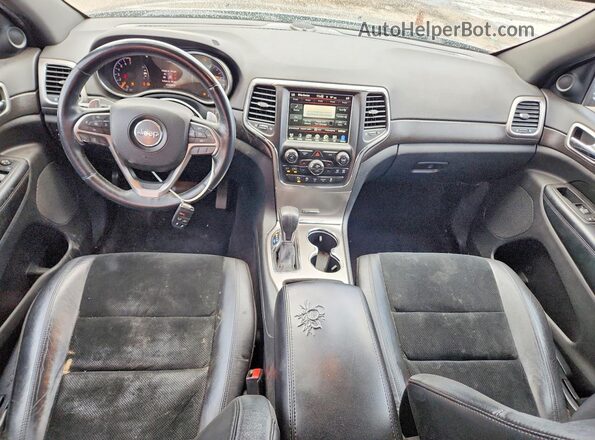 1C4RJEAG1HC716199 2017 JEEP GRAND Black Вид панелі приладів