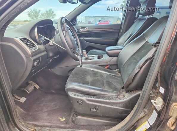1C4RJEAG1HC716199 2017 JEEP GRAND Black Вид салону спереду