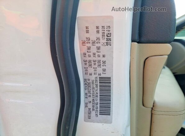 1C4RJEAG1JC110147 2018 JEEP GRAND White VIN sticker view