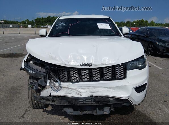 1C4RJEAG1JC430276 2018 JEEP GRAND CHEROKEE White ხელსაწყოთა პანელის ხედი