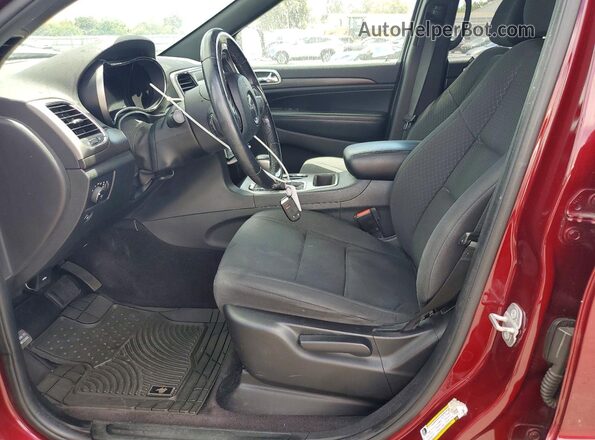 1C4RJEAG1JC482524 2018 JEEP GRAND Maroon წინა სალონის ხედი