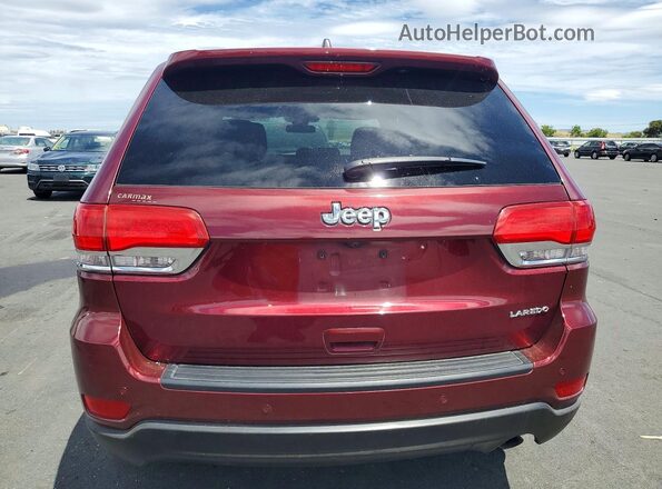 1C4RJEAG1JC482524 2018 JEEP GRAND Maroon უკანა ხედი
