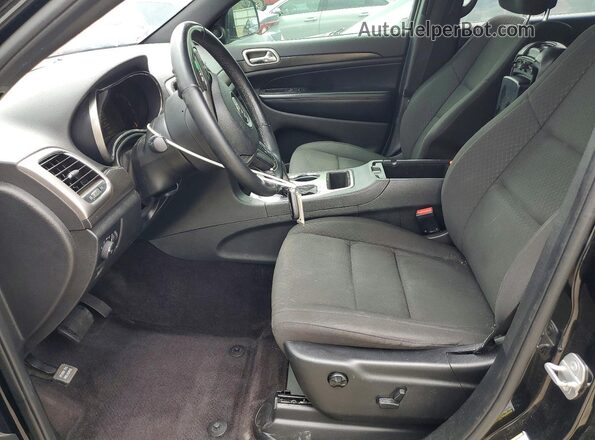 1C4RJEAG2JC175301 2018 JEEP GRAND Black Вид салону спереду