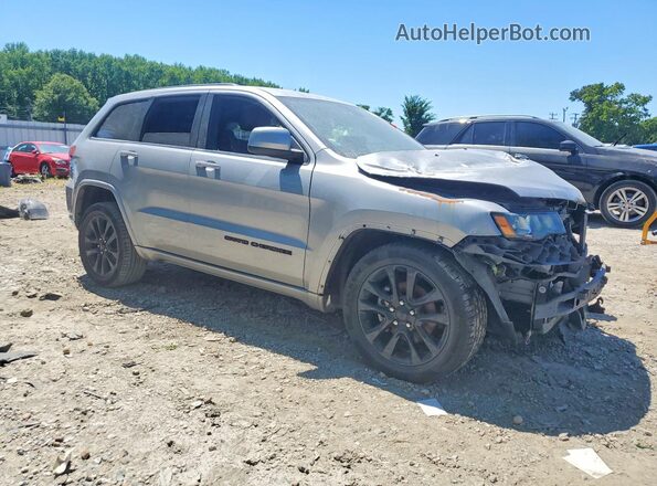 1C4RJEAG2KC596842 2019 JEEP GRAND Серый Передняя правая четверть