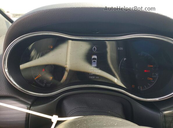 1C4RJEAG2KC643075 2019 JEEP GRAND Silver Instrument cluster view