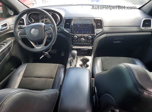 1C4RJEAG2KC643075 2019 JEEP GRAND Silver Dashboard view