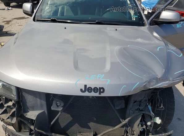 1C4RJEAG2KC643075 2019 JEEP GRAND Silver Engine compartment view