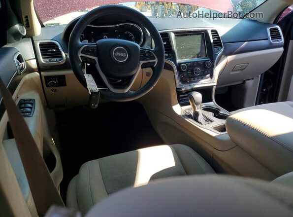 1C4RJEAG3HC716401 2017 JEEP GRAND Burgundy Առջևի վահանակի տեսք