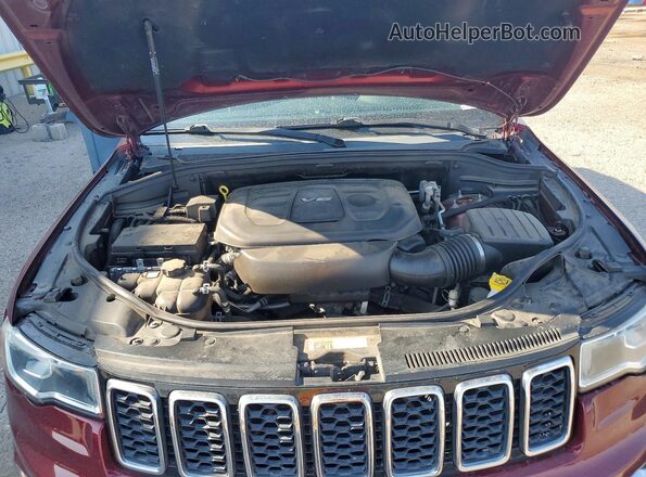 1C4RJEAG3HC716401 2017 JEEP GRAND Burgundy Սալոնի հետևի տեսք