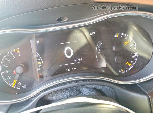 1C4RJEAG3HC716401 2017 JEEP GRAND Burgundy Սարքավորումների վահանակի տեսք