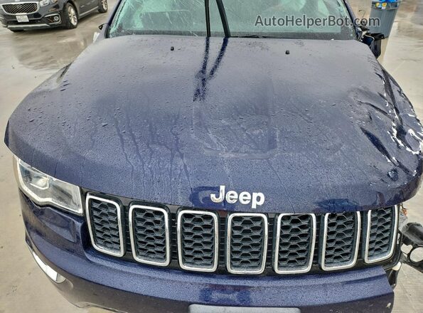 1C4RJEAG3HC779871 2017 JEEP GRAND Blue Vista interior trasera