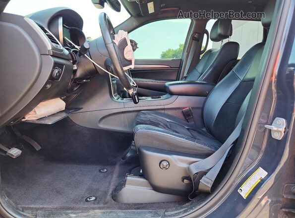 1C4RJEAG3JC193600 2018 JEEP GRAND Charcoal Front interior view