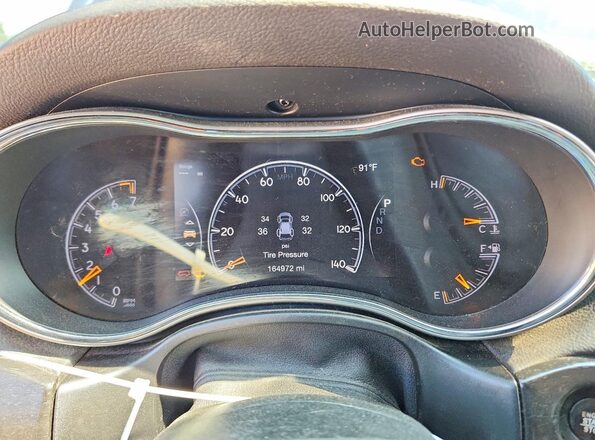 1C4RJEAG3JC407145 2018 JEEP GRAND Синий Вид щитка приборов