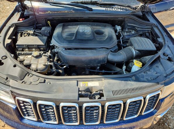 1C4RJEAG3JC407145 2018 JEEP GRAND Синий Вид подкапотного пространства