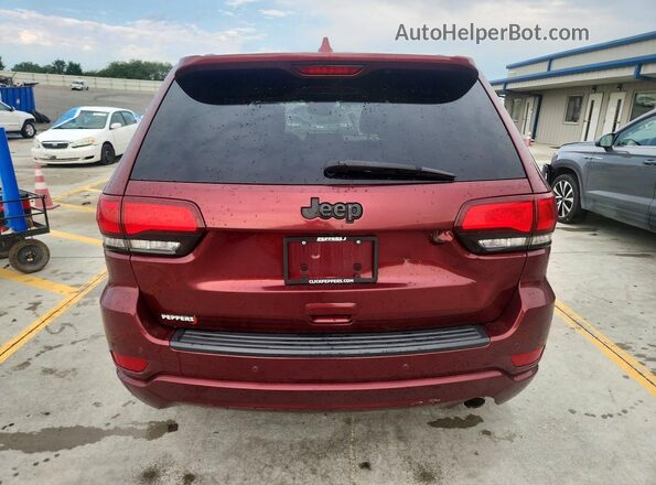 1C4RJEAG3KC731939 2019 JEEP GRAND Maroon Вид ззаду