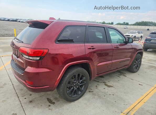 1C4RJEAG3KC731939 2019 JEEP GRAND Maroon Задня права чверть