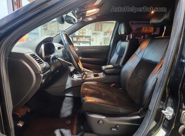 1C4RJEAG4JC197140 2018 JEEP GRAND Черный Вид салона спереди