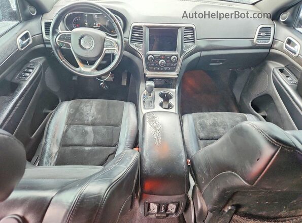 1C4RJEAG4JC197140 2018 JEEP GRAND Черный Вид панели приборов